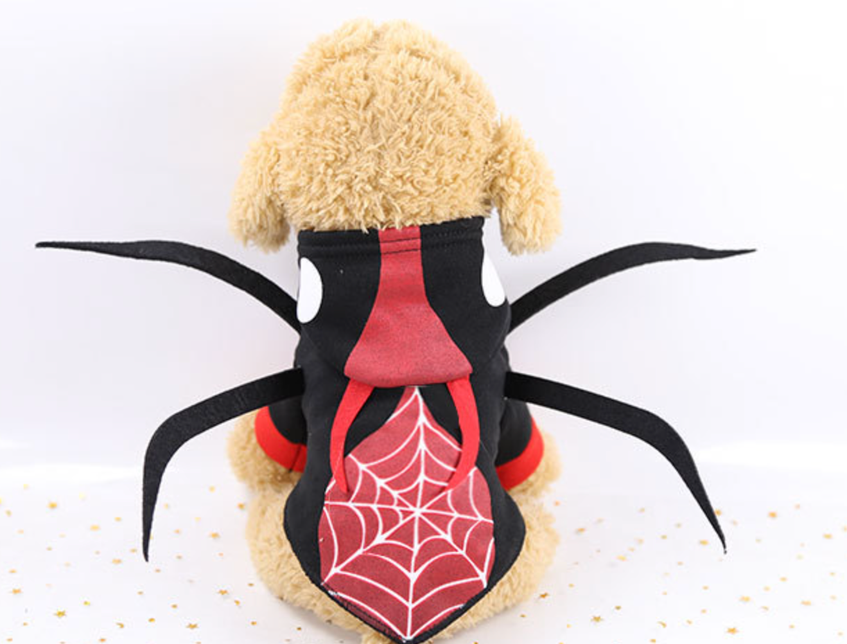 Chenpet High Quality Spiderman Design Pet Halloween Accessories