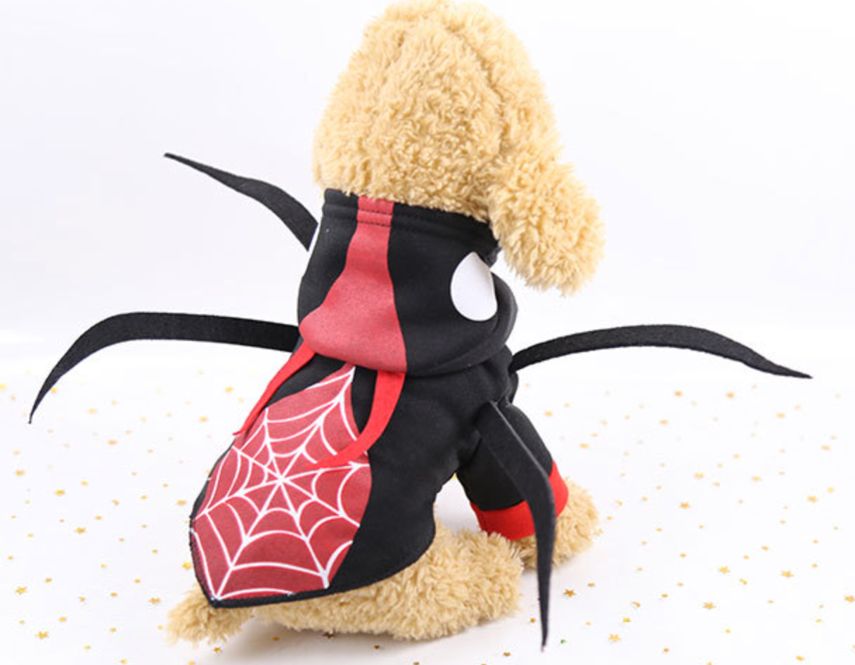 Chenpet High Quality Spiderman Design Pet Halloween Accessories