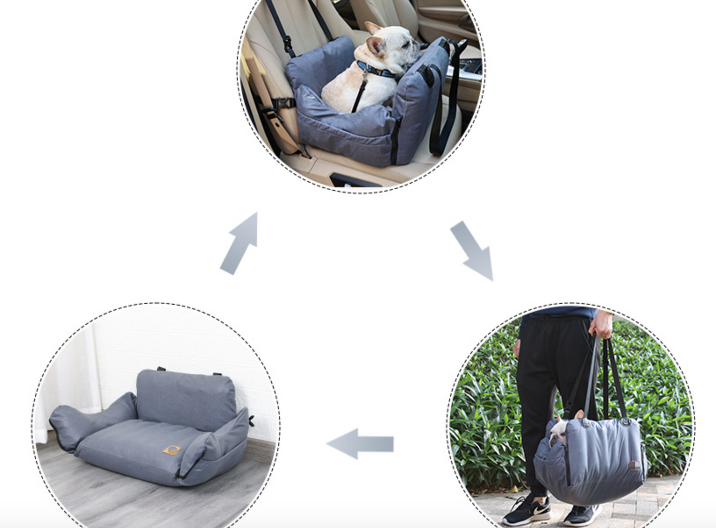 Chenpet Custom Pet Insufflation Beds Dog Booster Seat Beds