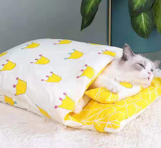 Chenpet Wholesale Cotton Pet Sleep Bags Pet Custom Beds
