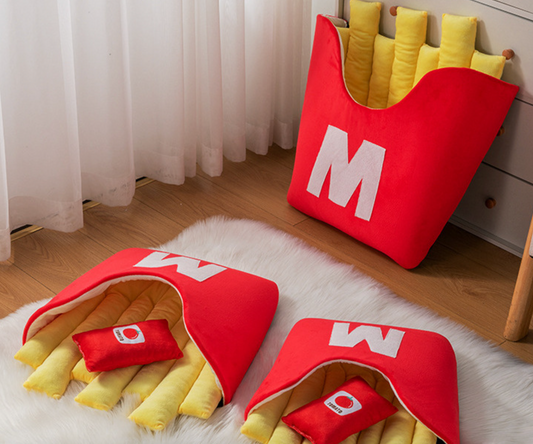 Chenpet Custom New Design French Fries Style Pet Beds Dog House
