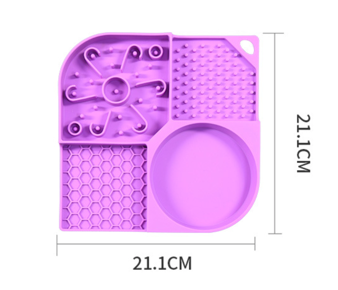 Chenpet Silicon Pet Slow Food Bowl Functional Bowls