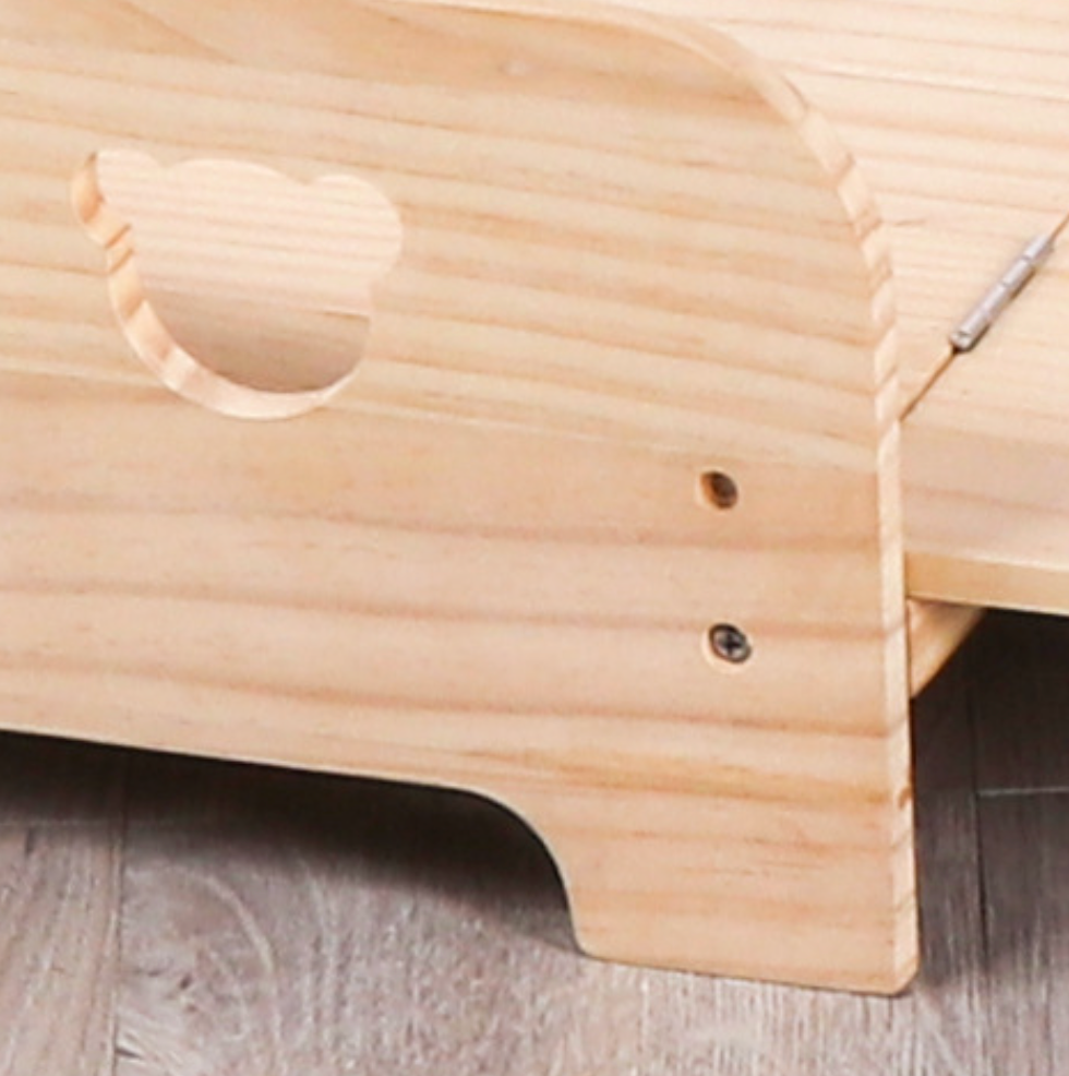 Chenpet Durable Solid Systole Cat Wooden Beds Pet Beds