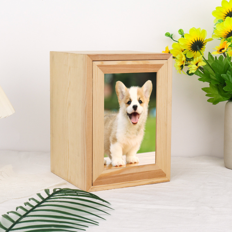 Chenpet High Quality Solid Wood Pet Urns