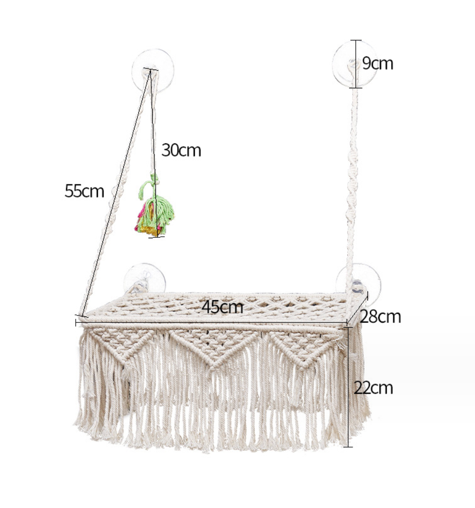 Chenpet Manufacturer Suction Cup Cat Hanging Bed