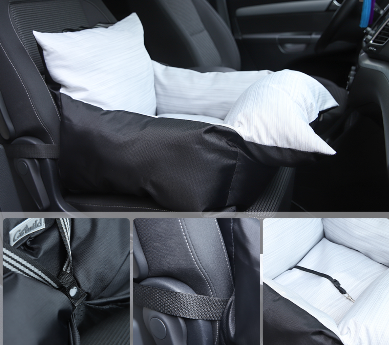 Chenpet Wholesale Waterproof Pet Car Carrier Bag Pet Travel Booster