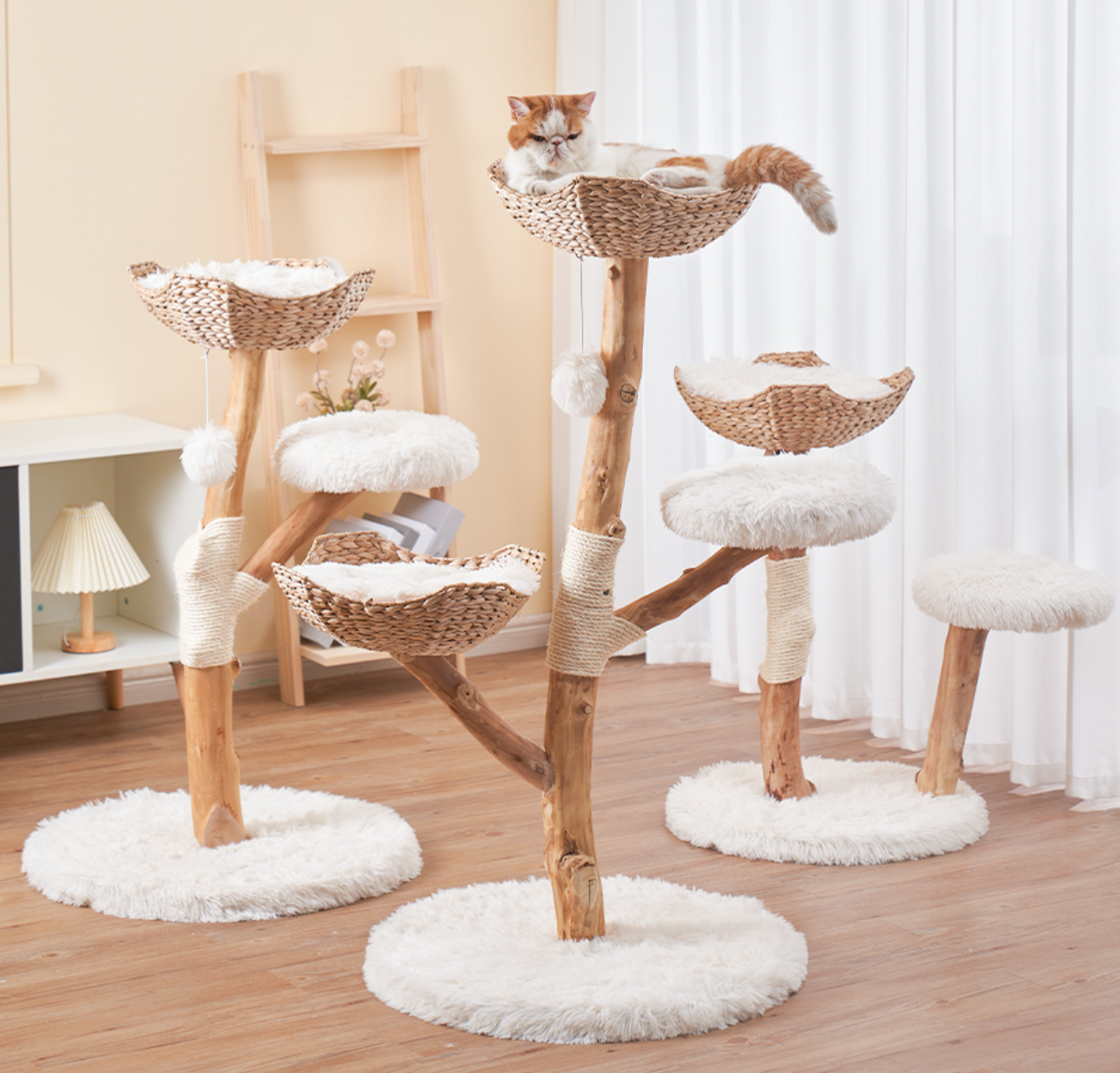 Chenpet New Design Of Super High Quality Solid Cat Trees Custom Cat Play Trees