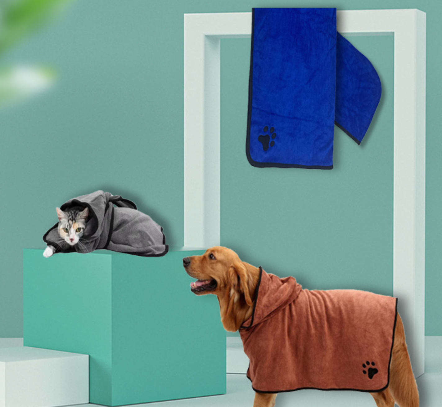 Chenpet Durable Pet Quick-drying Bath Towel