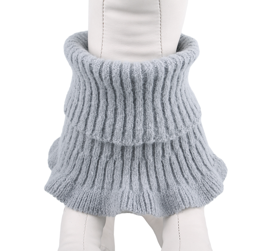 Chenpet Wholesale Knit  Winter Pet Warm Head Cover Knitted Collar High Elastic Ear Cover