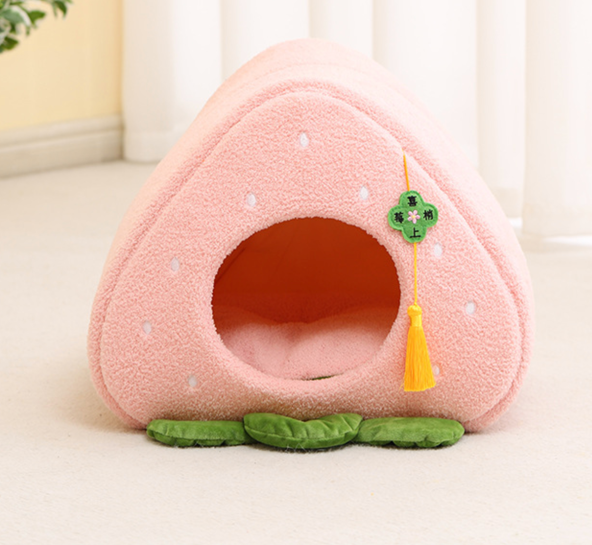 Chenpet New Year Cozy Pet House Dog Beds Cat Beds