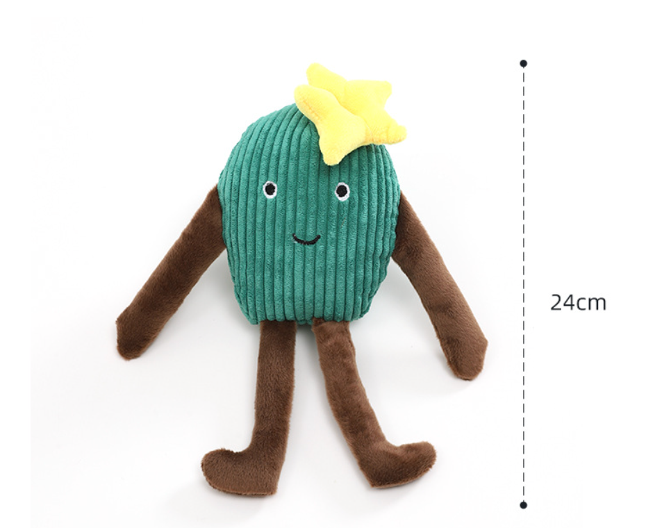Chenpet High Quality Cactus Pet Plush Chew Toys
