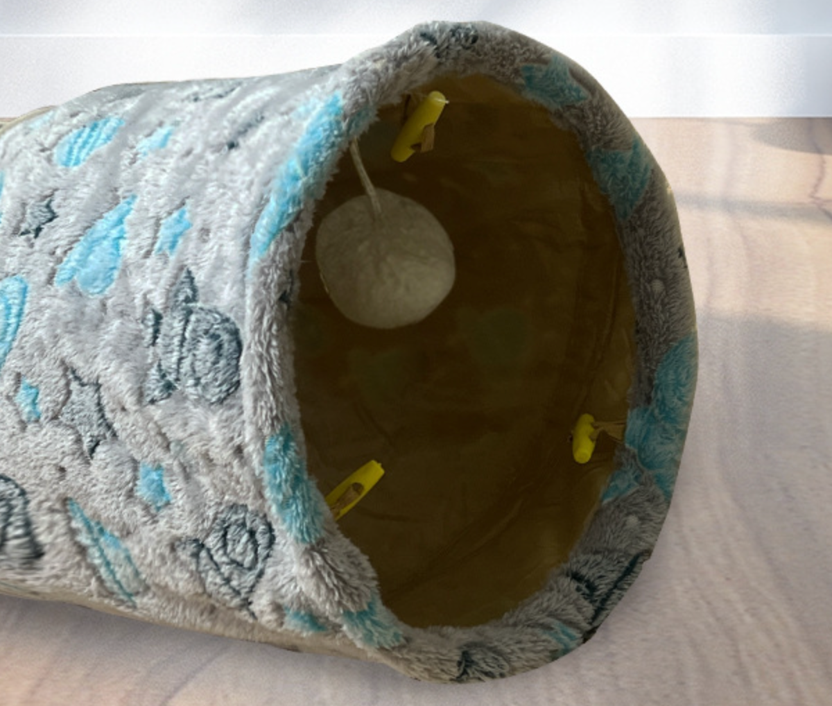 Chenpet  New Folding Straight Glow-in-the-Dark Cat Tunnel