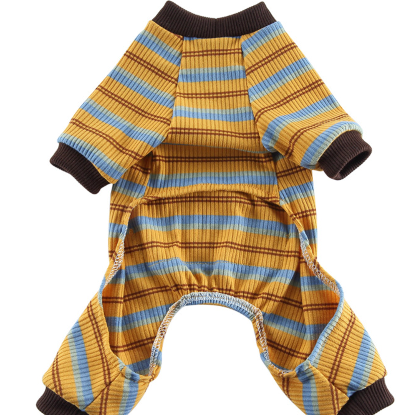 Chenpet Custom Pet Spring Homewear Dog Stripes Clothes