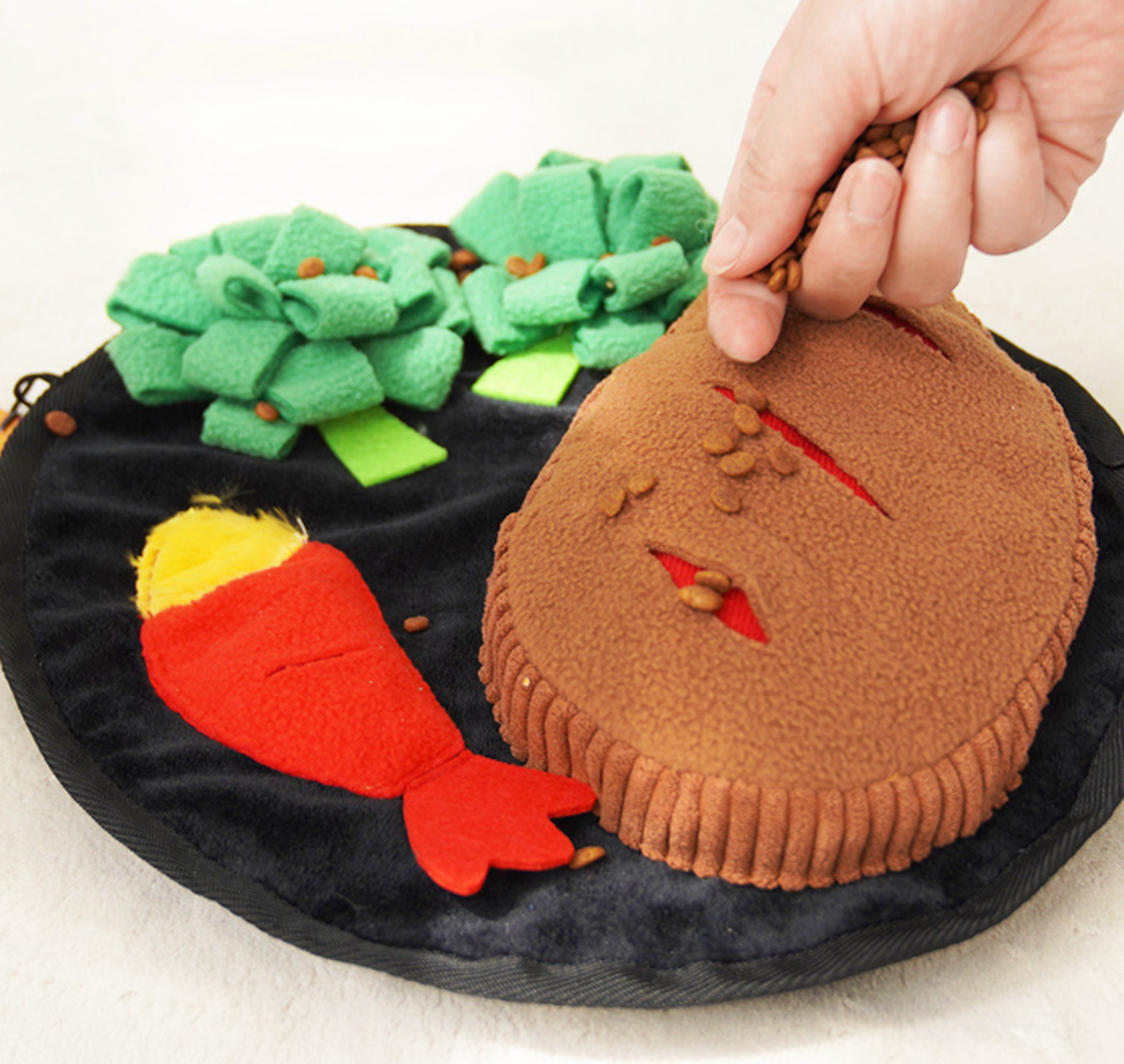 Chenpet New Design Polar Fleece Pet Snuffle Mats Dog Intellect Eco Friendly Mats