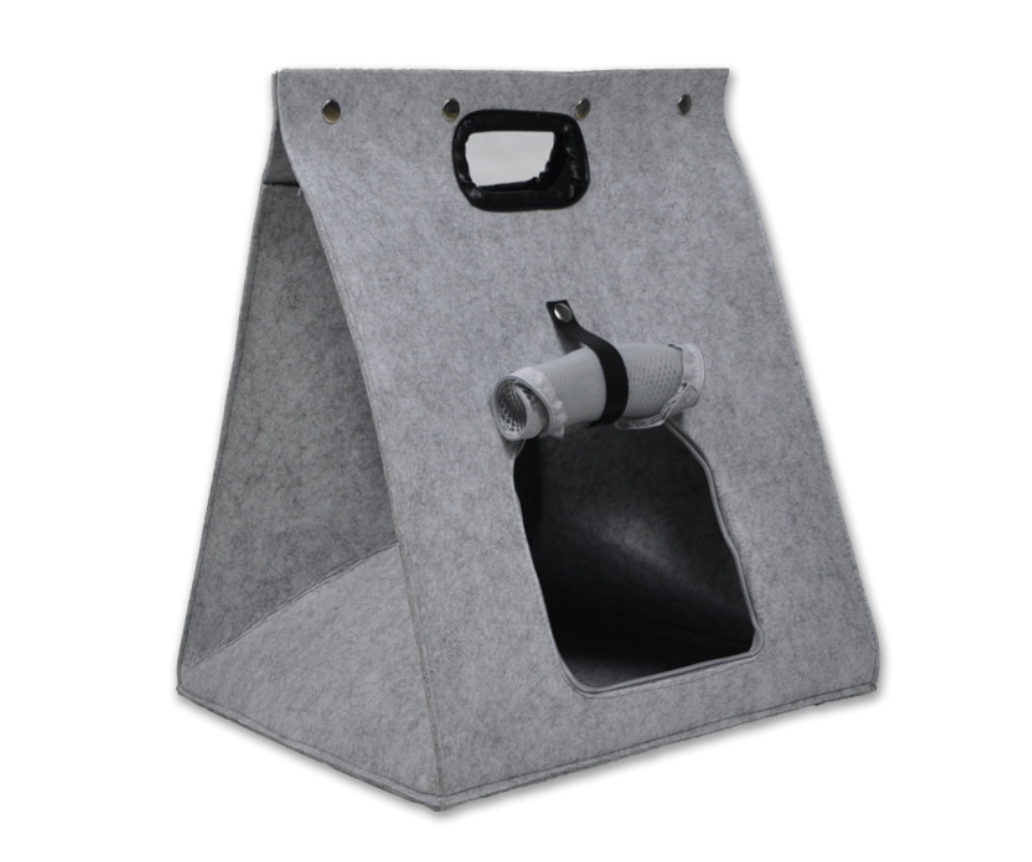 Chenpet Custom Felt Cat Litter Outdoor Bag Pet Litter Tote Bag