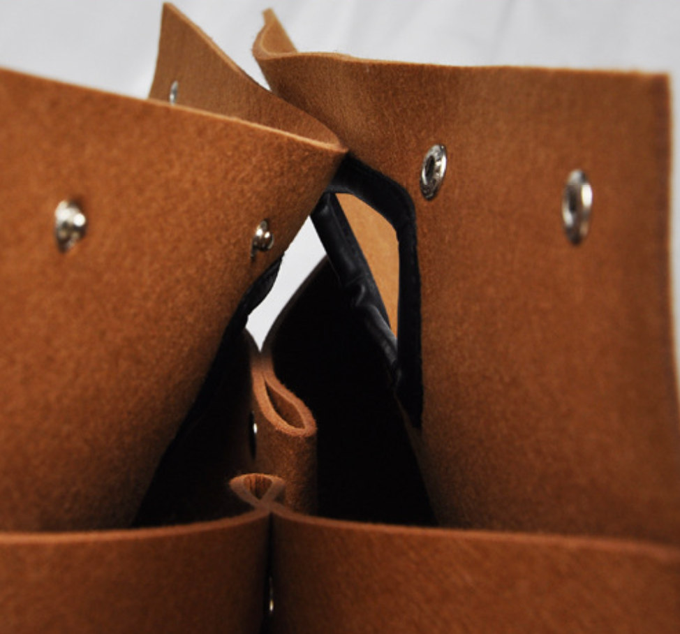 Chenpet Custom Felt Cat Litter Outdoor Bag Pet Litter Tote Bag