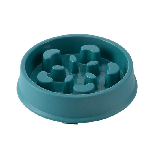 Chenpet Petal Shaped Puzzle Leak Proof Pet Slow Food Bowl