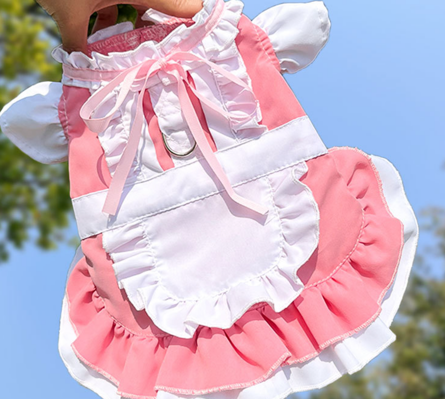 Chenpet Maid Style Spring And Summer Pet Thin Clothes