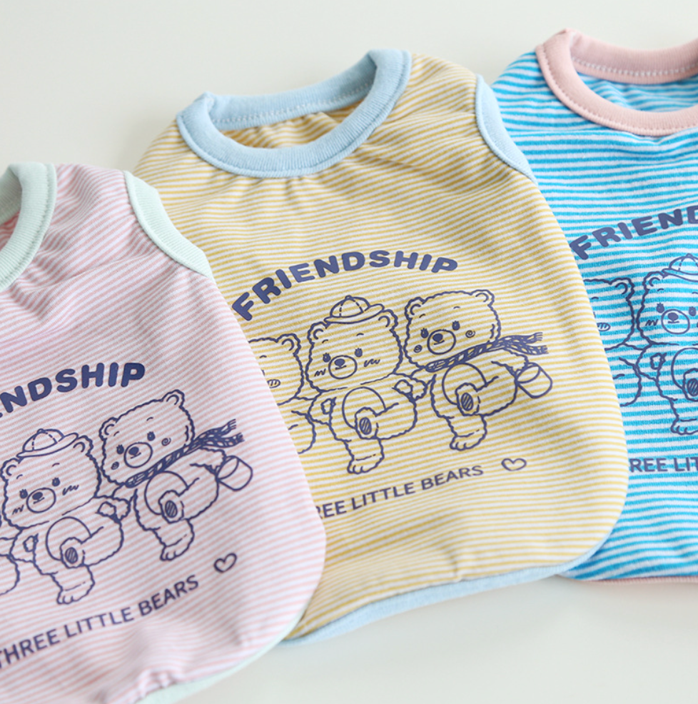 Chenpet Cotton Comfortable Pet Clothes Dog Spring & Summer Apparels