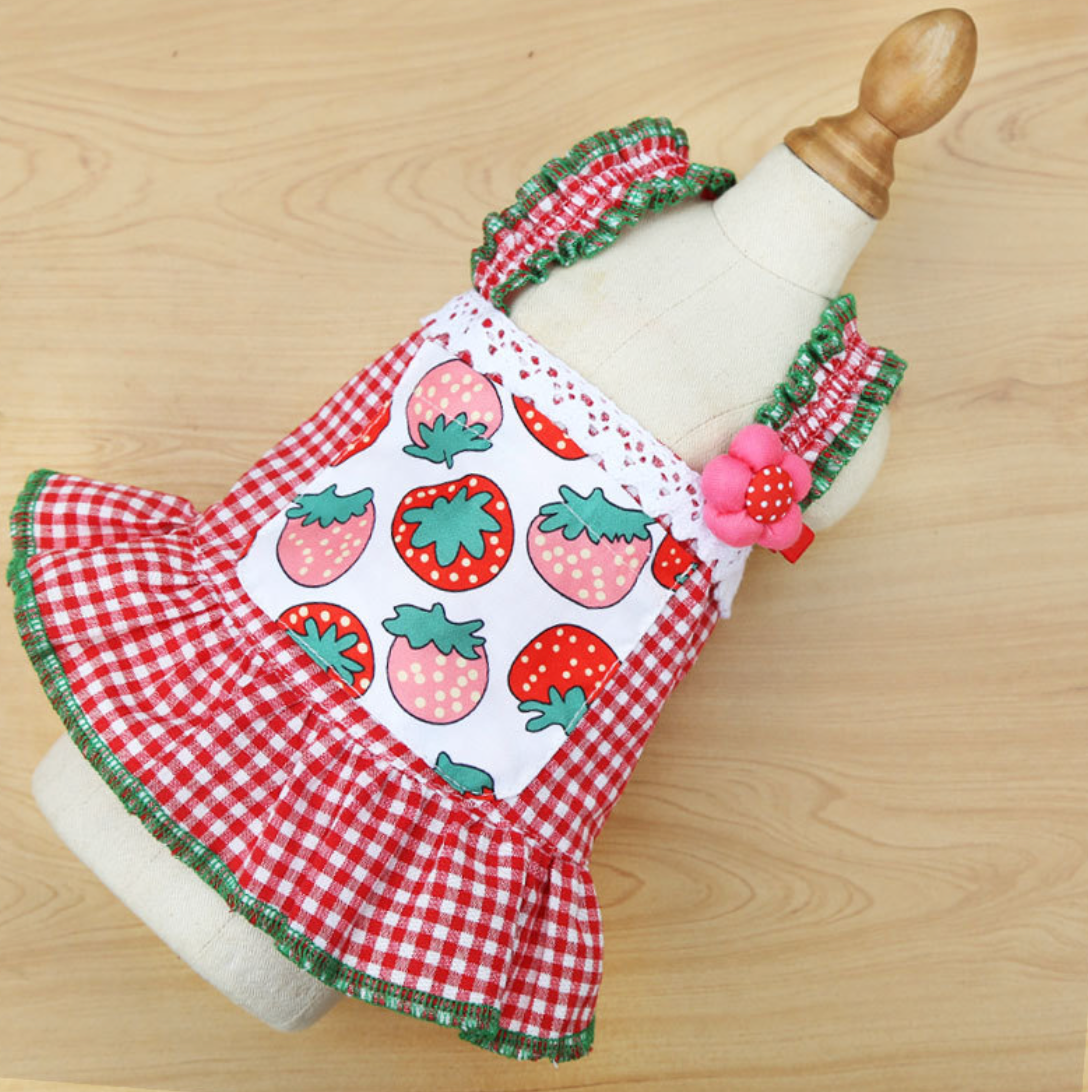Chenpet New Design Spring Summer Dog Dresses Pet Clothes