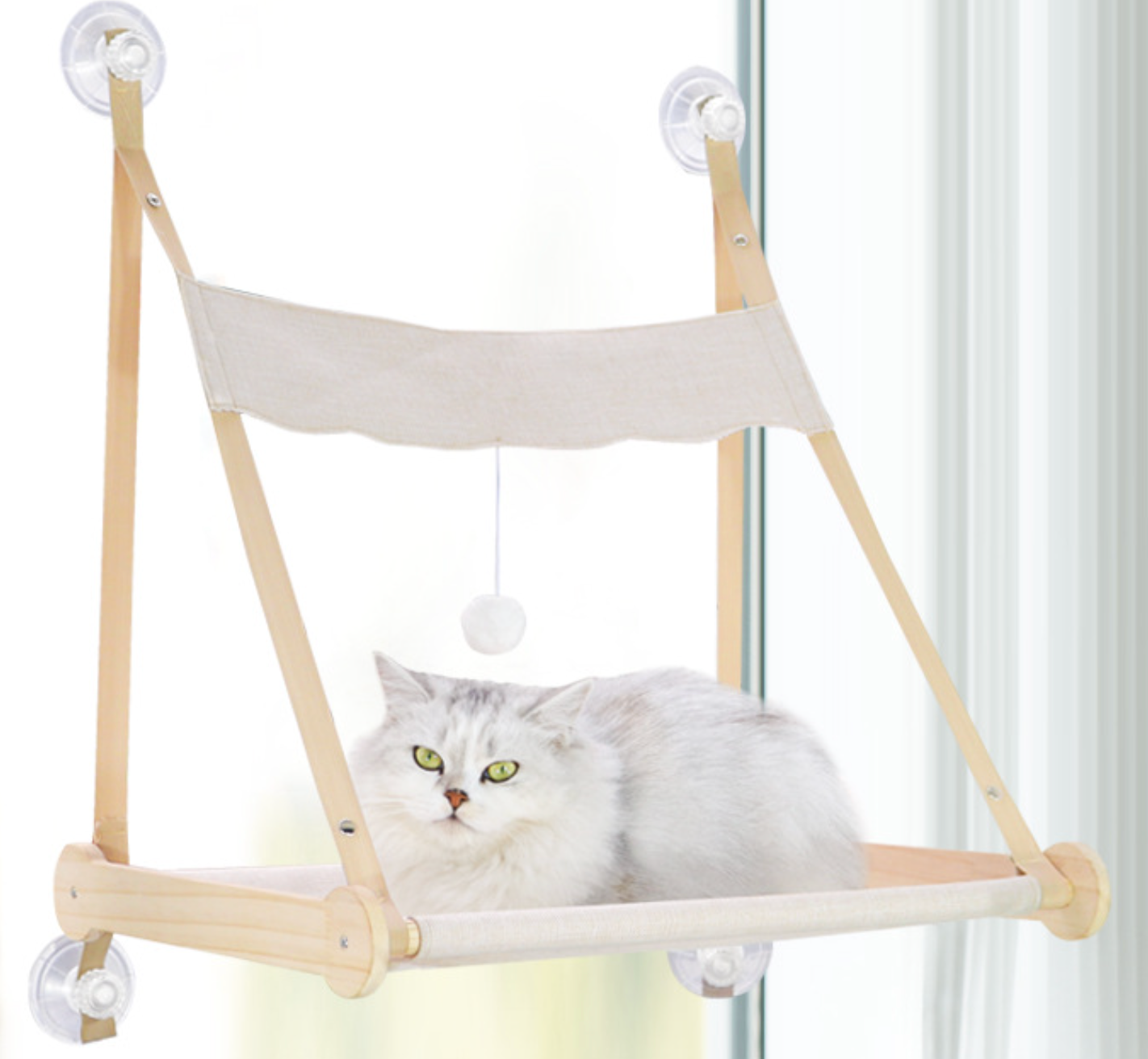 Chenpet High Quality Solid Wood Cat Wooden Hanging Bed