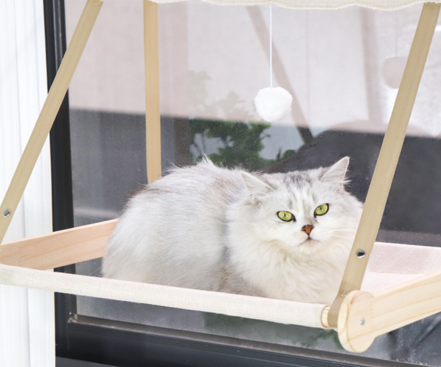 Chenpet High Quality Solid Wood Cat Wooden Hanging Bed