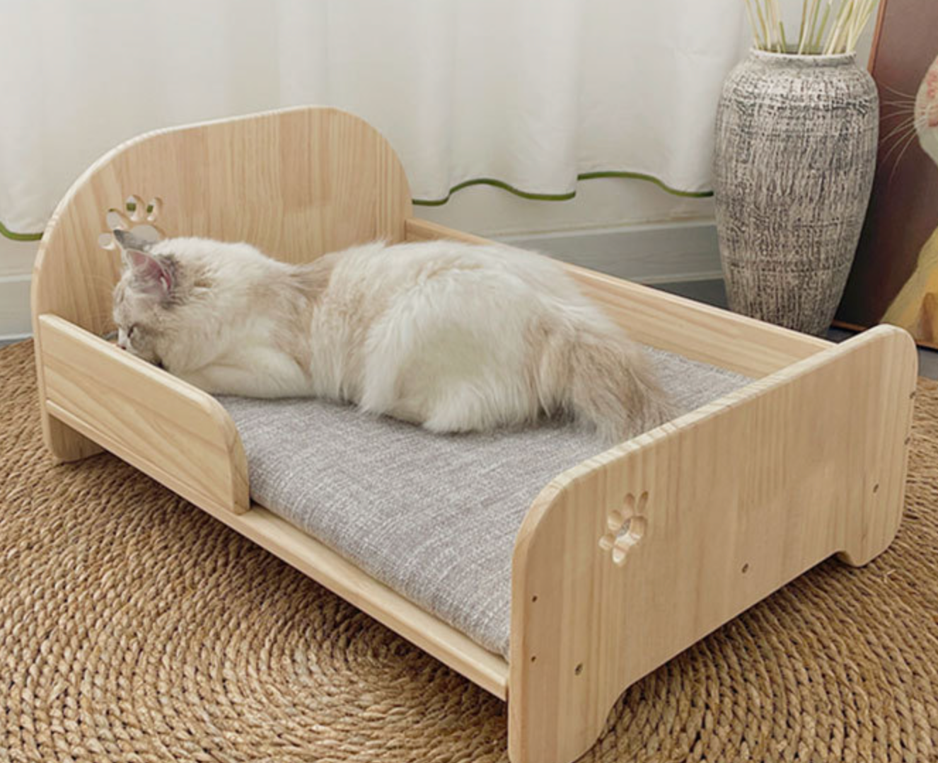 Chenpet High Quality Wood Breathable Pet Beds