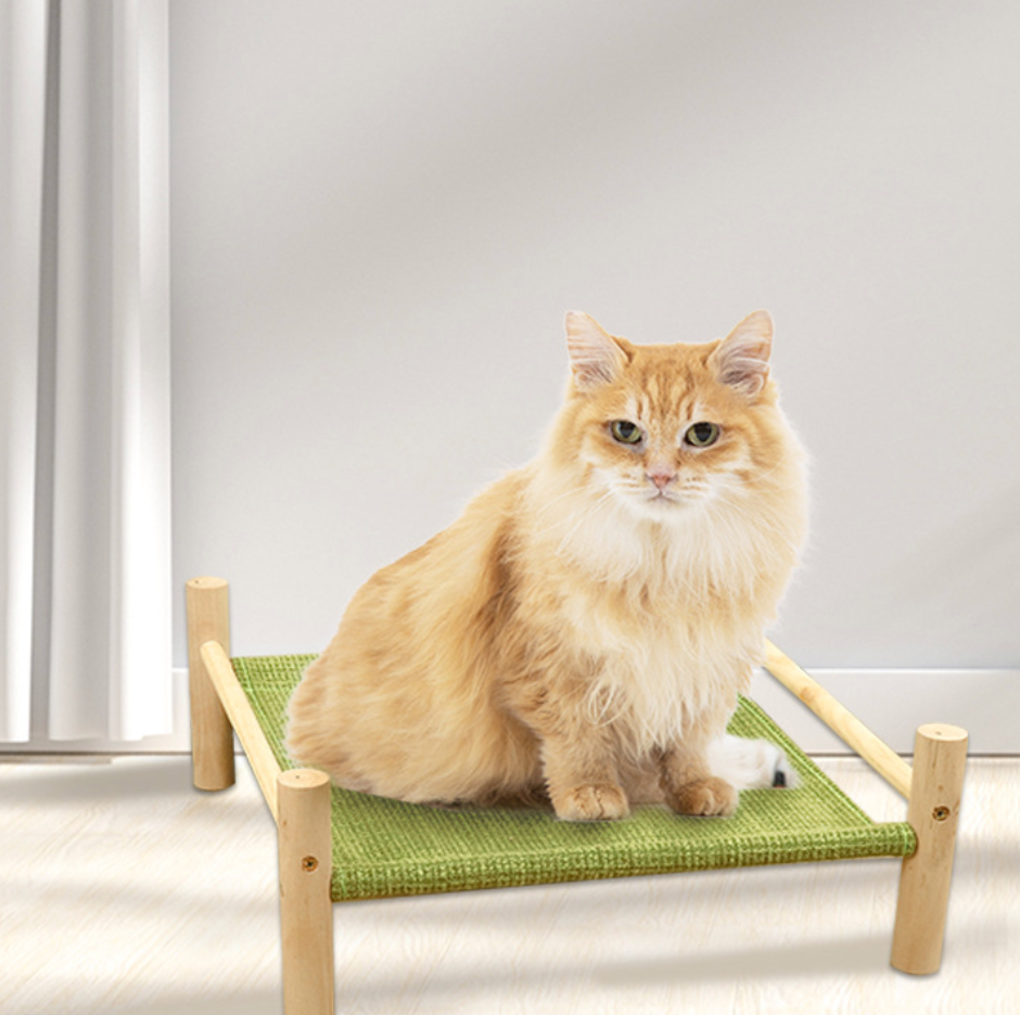 Chenpet Hot Selling Eco-friendly Breathable Pet Wood Beds