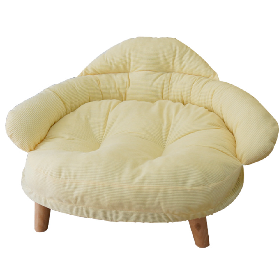 Chenpet High Quality Wood Pet Beds Dog Sofa Beds