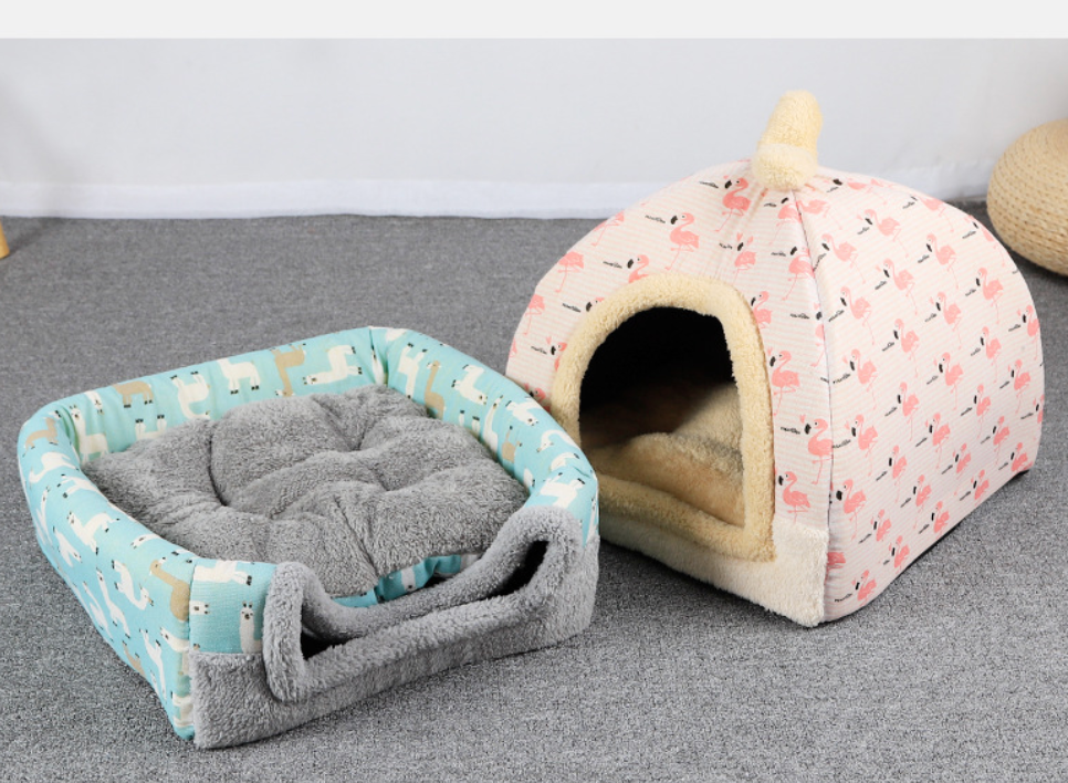 Chenpet Wholesale Custom Small Pet House Dog Bunny Cat Beds