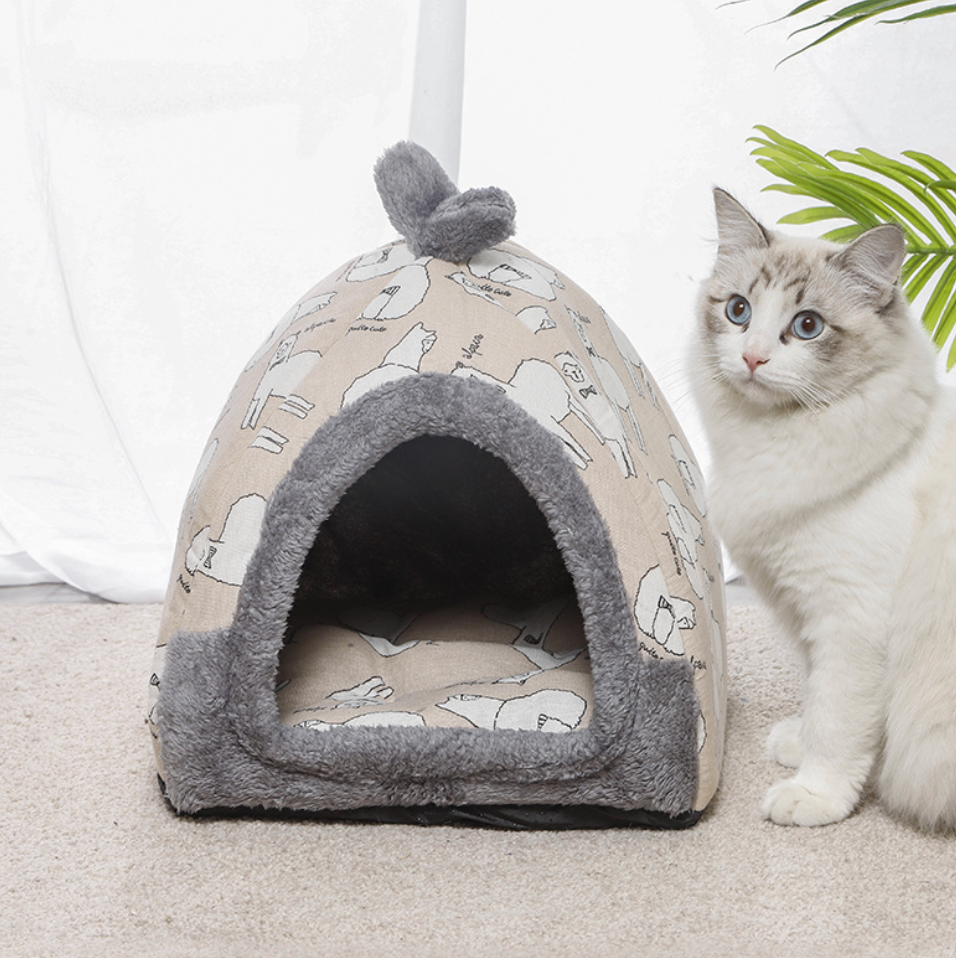 Chenpet Wholesale Custom Small Pet House Dog Bunny Cat Beds