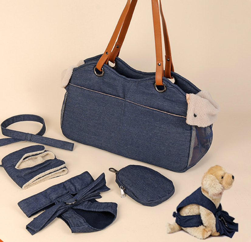 Chenpet Eco-friendly Oxford Pet Carrier bags Outside Dog Bags