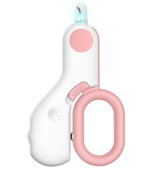 Chenpet Wholesale Hot Selling Plastic Pet LED Nail Clipper