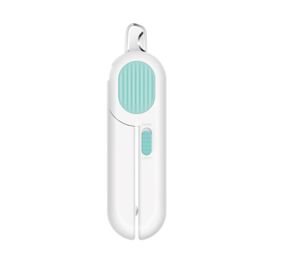 Chenpet Wholesale Hot Selling Plastic Pet LED Nail Clipper