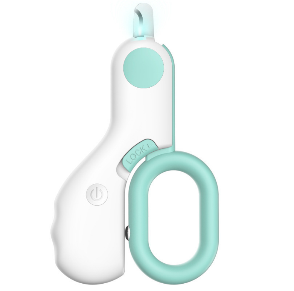 Chenpet Wholesale Hot Selling Plastic Pet LED Nail Clipper