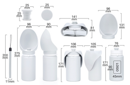 Chenpet Dog Outing Mug Water Bottle Portable Pet Fold Bowls