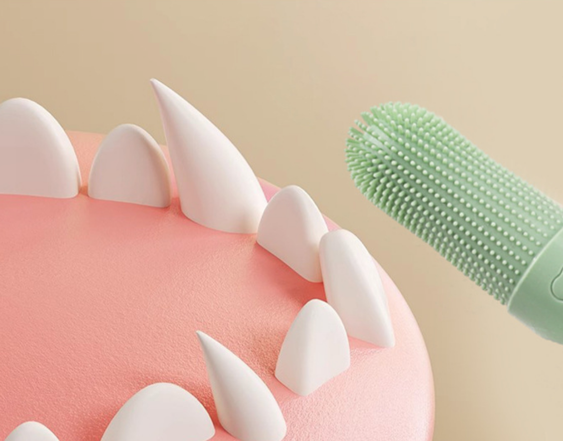Chenpet Pet Silicone Finger Toothbrush