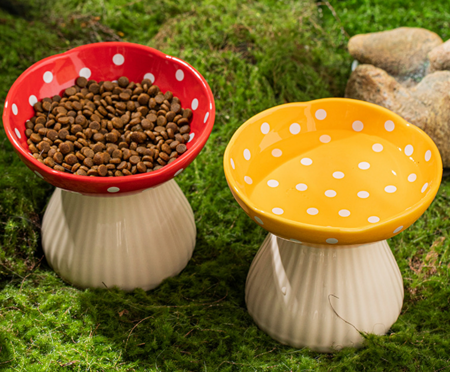 Chenpet Durable Ceramics Pet Water Bowls Food Bowls