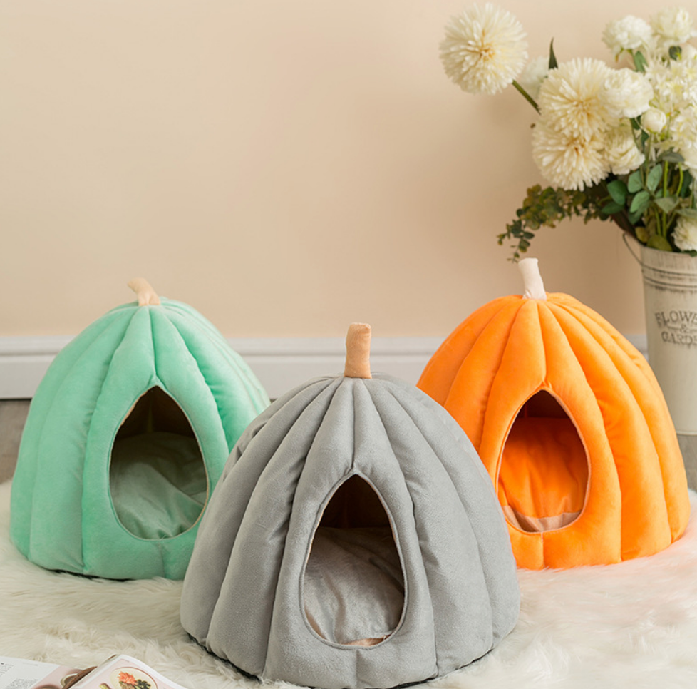 Chenpet Eco-friendly Pupkim Design Pet Cozy Beds