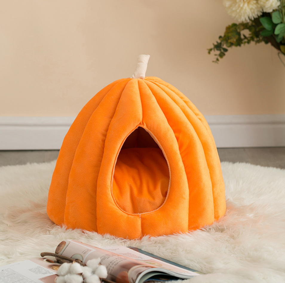 Chenpet Eco-friendly Pupkim Design Pet Cozy Beds