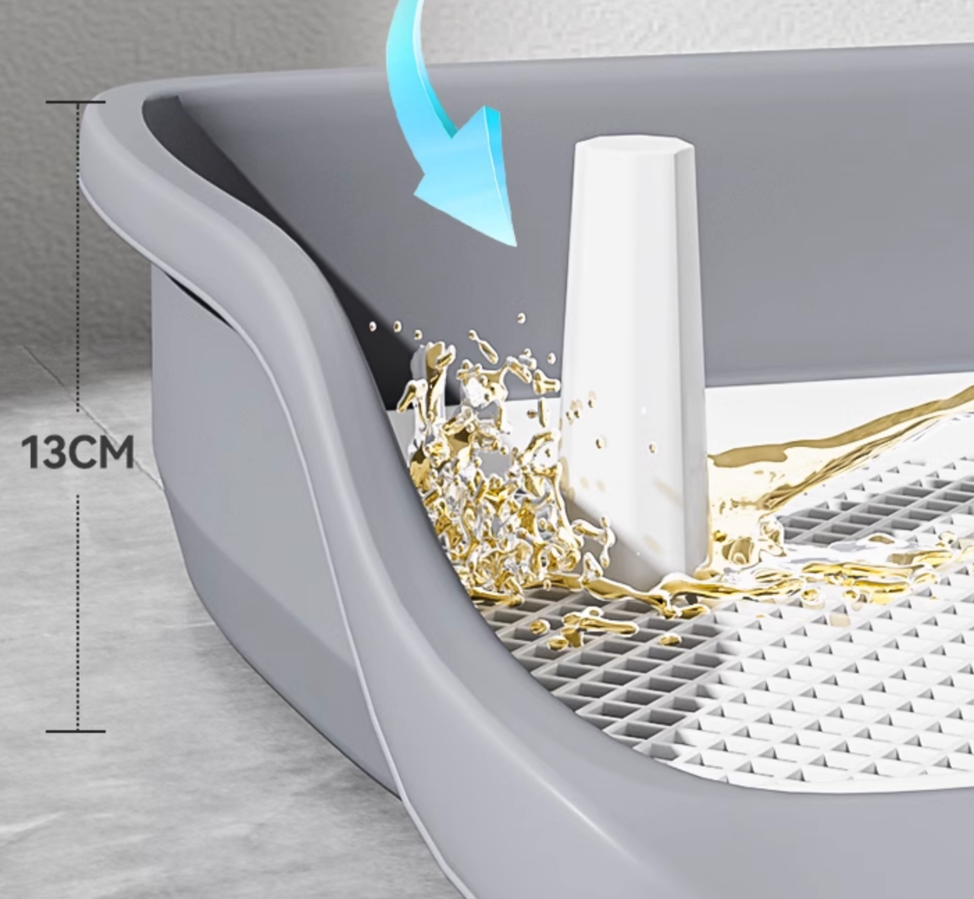 Chenpet PP Easy Clean Pet Training Toilet