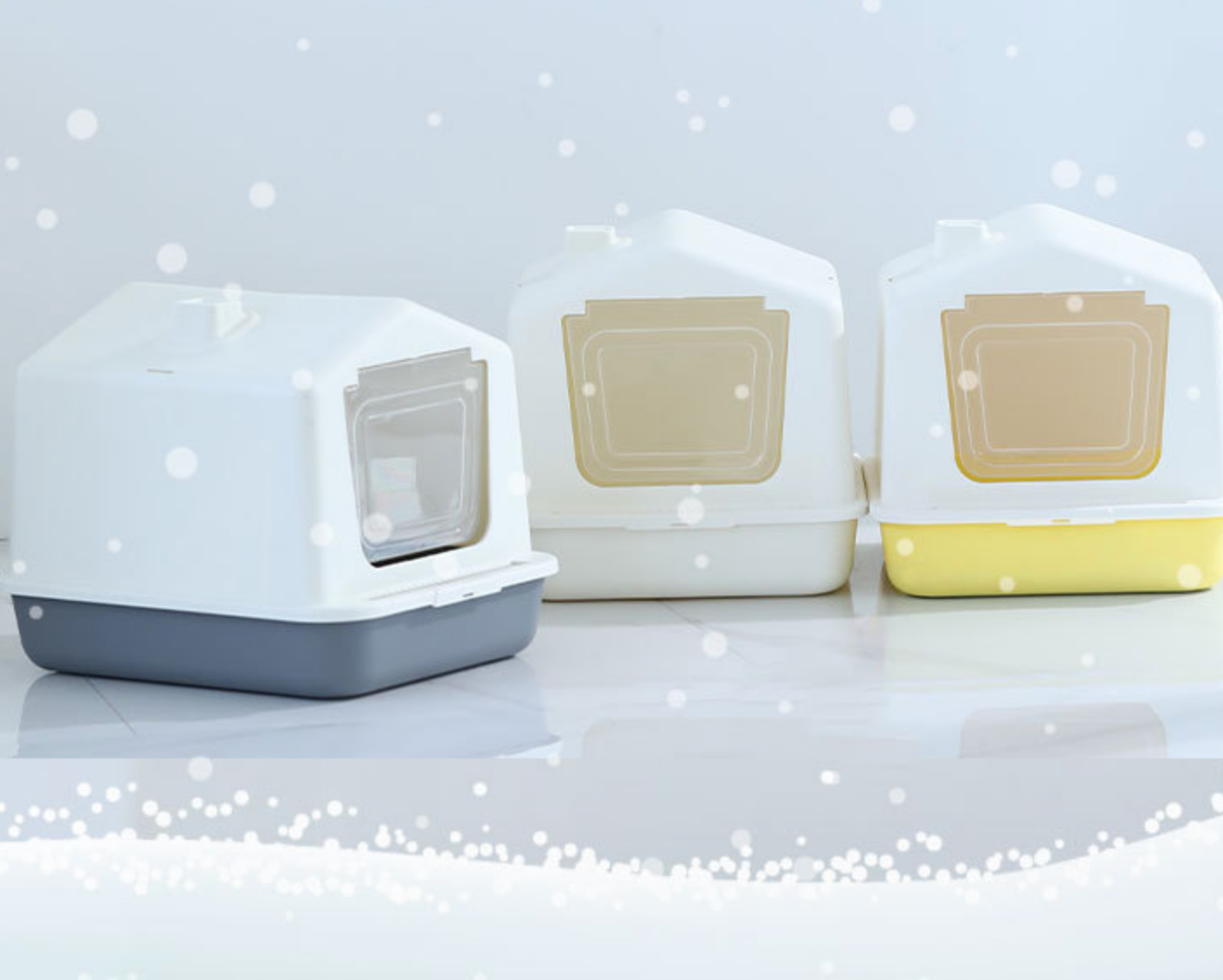 Chenpet PP Easy Wash Cat Little Boxs