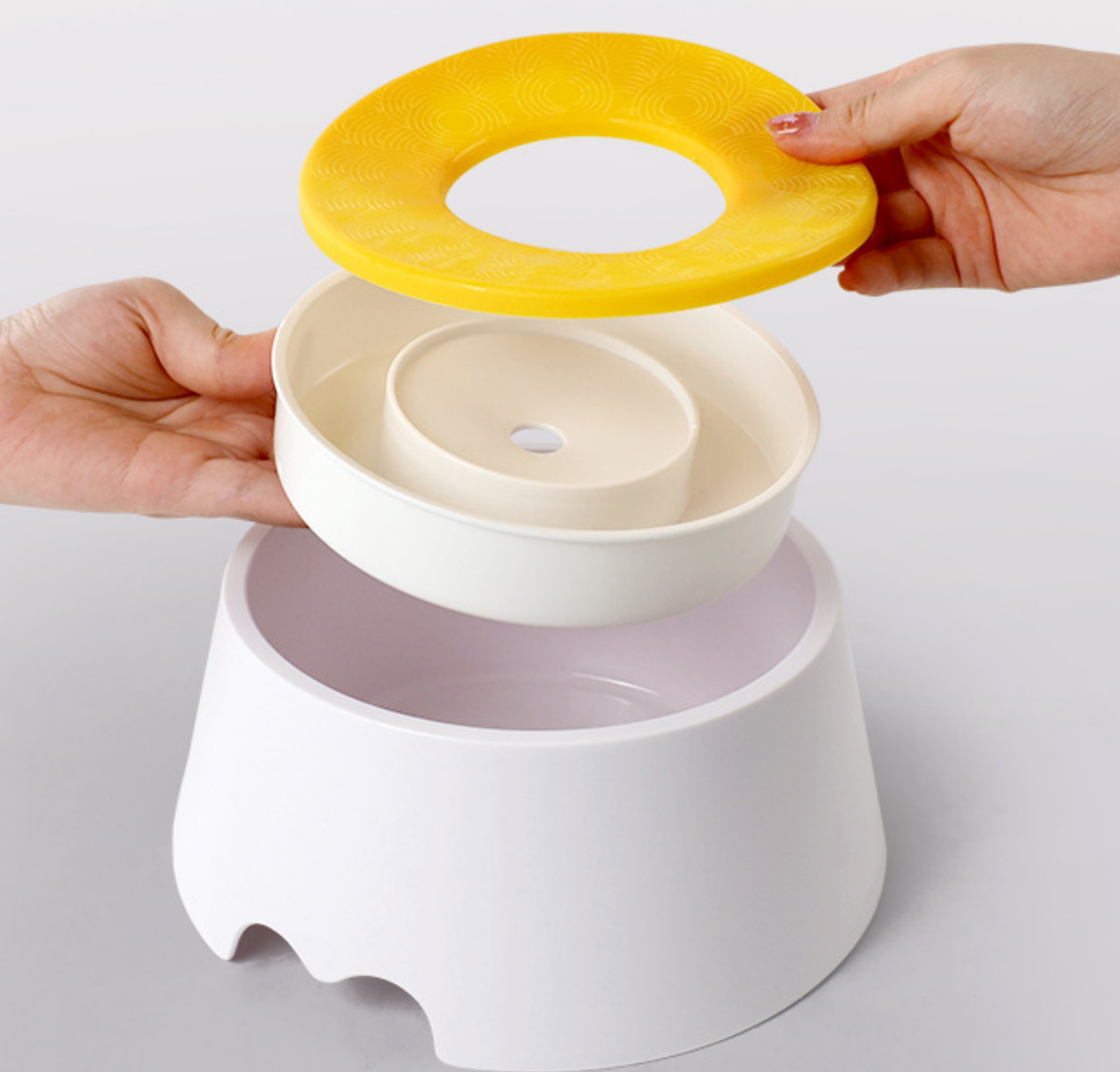 Chenpet Wholesale No Wet Mouth Buoyancy Floating Water Bowl