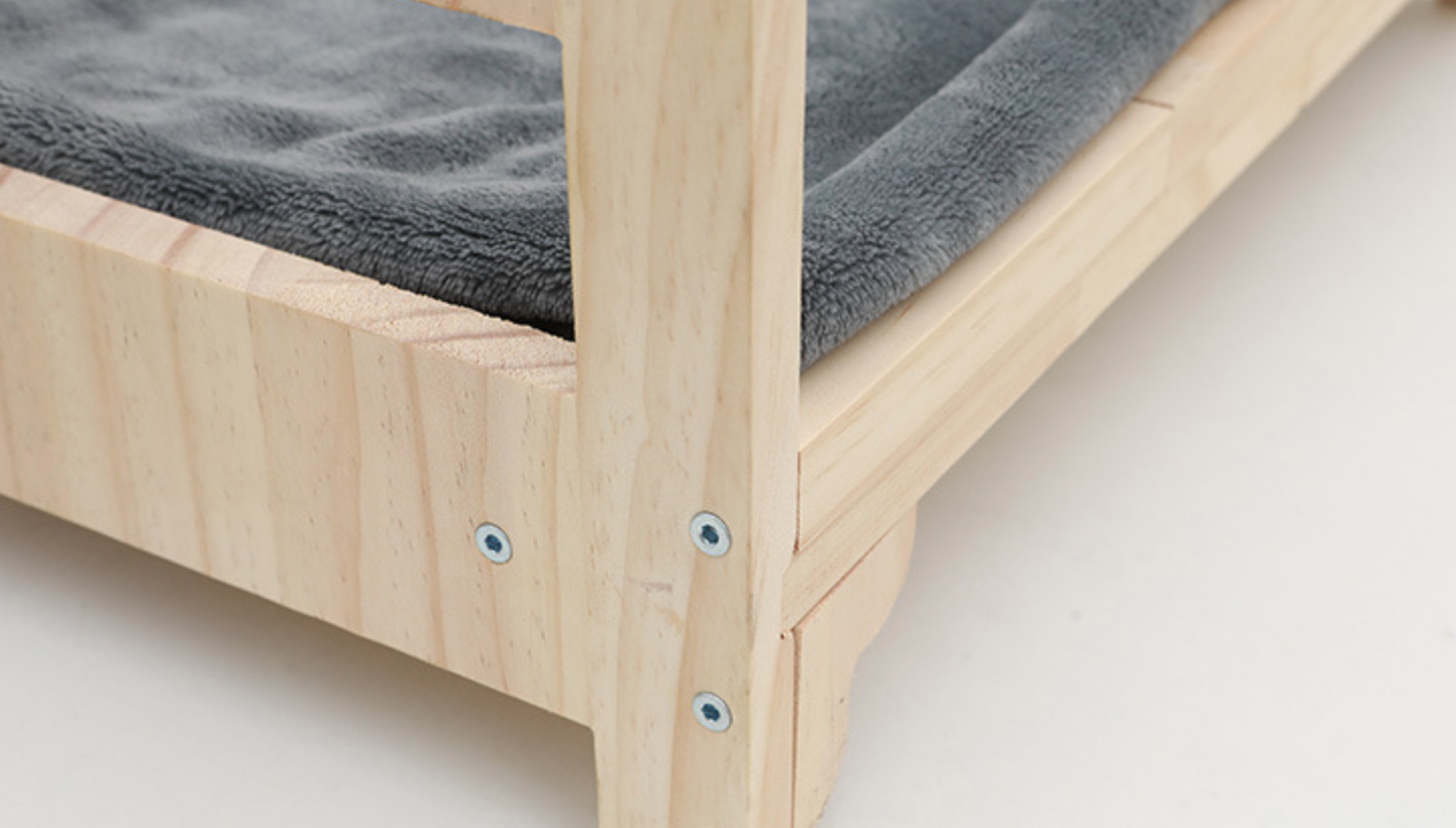 Chenpet New Design Solid Wood Bunny Beds