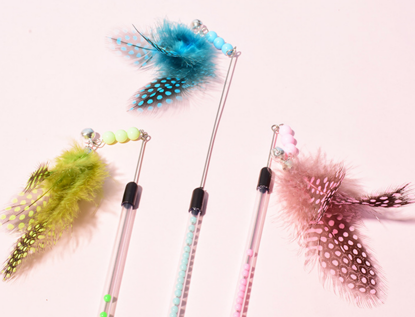 Chenpet Wholesale New Design Of Pet Feather Play  Cat Toys