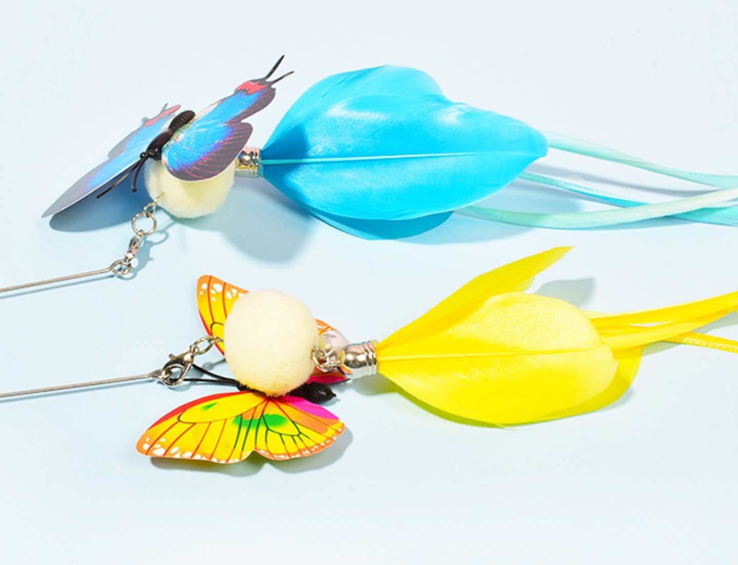 Chenpet Wholesale Butterfly Design Cat Feather Play Toys