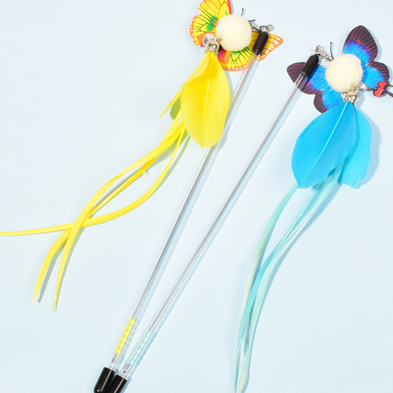 Chenpet Wholesale Butterfly Design Cat Feather Play Toys