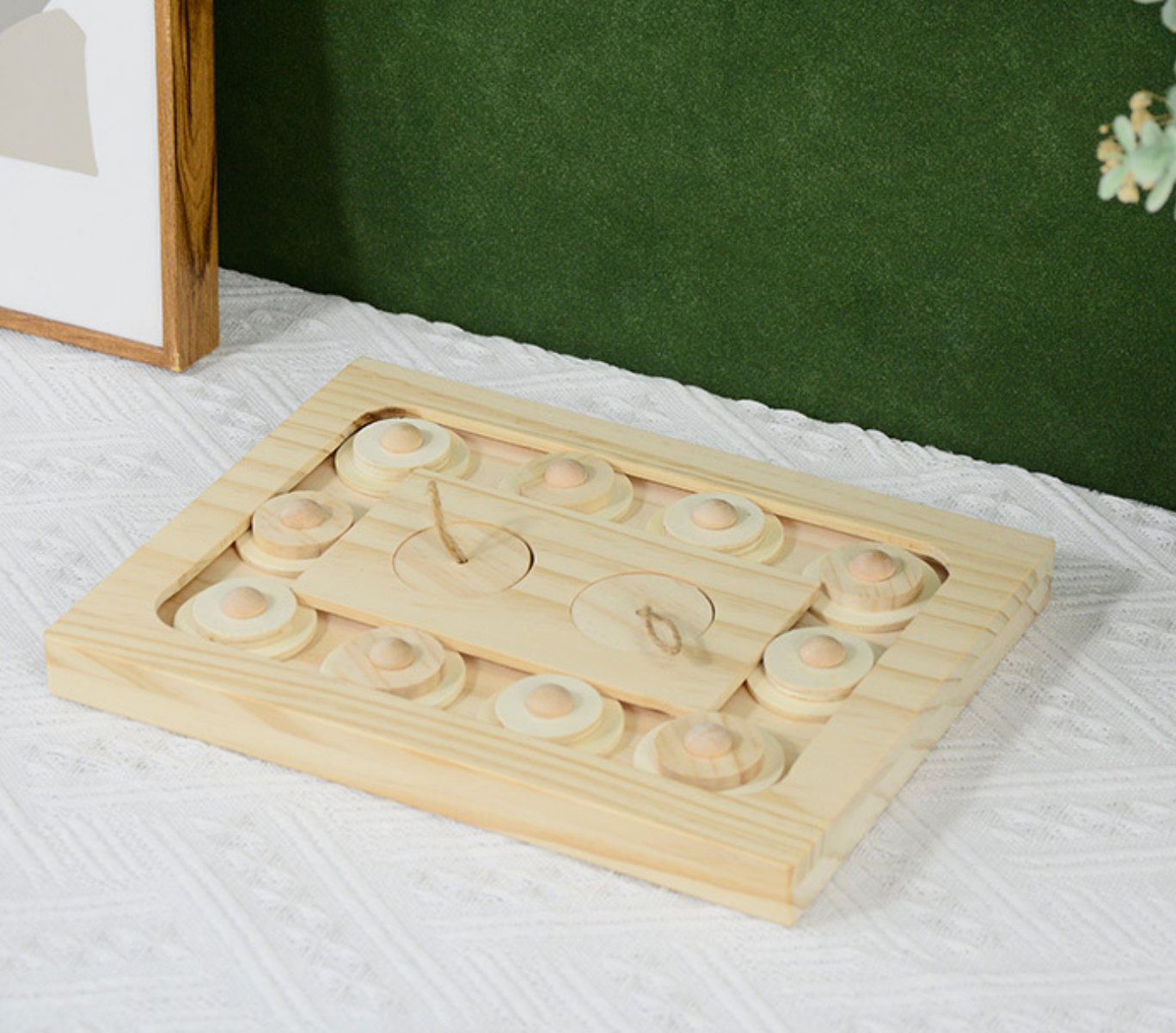 Chenpet Wholesale Wooden Puzzle Toys Small Animals Feeding Toys