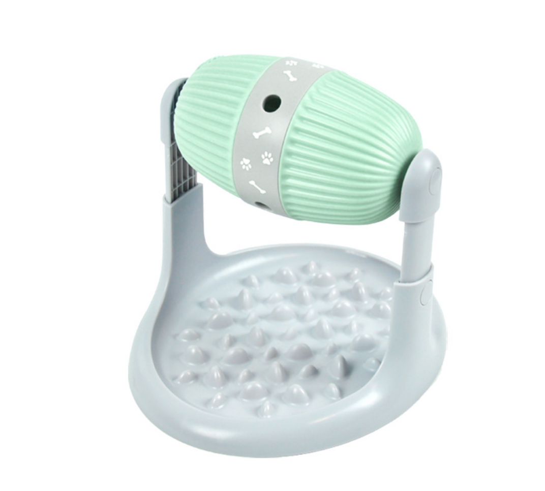 Chenpet Wholesale TPR Slower Feeder Pet New Rolling Bucket Feeder