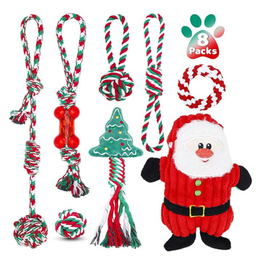 Chenpet Wholesale Christmas Festival Dog Sisal Rope Toys